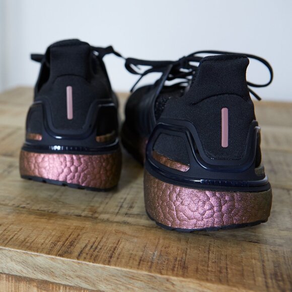 Adidas Ultraboost 20 Women’s Black Signal Pink Running Shoe {Size 10-11} NIB - Picture 5 of 8